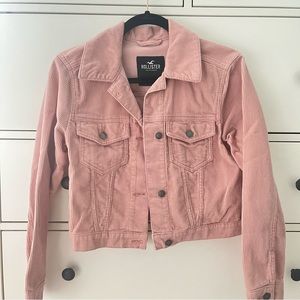 Pink corduroy jacket